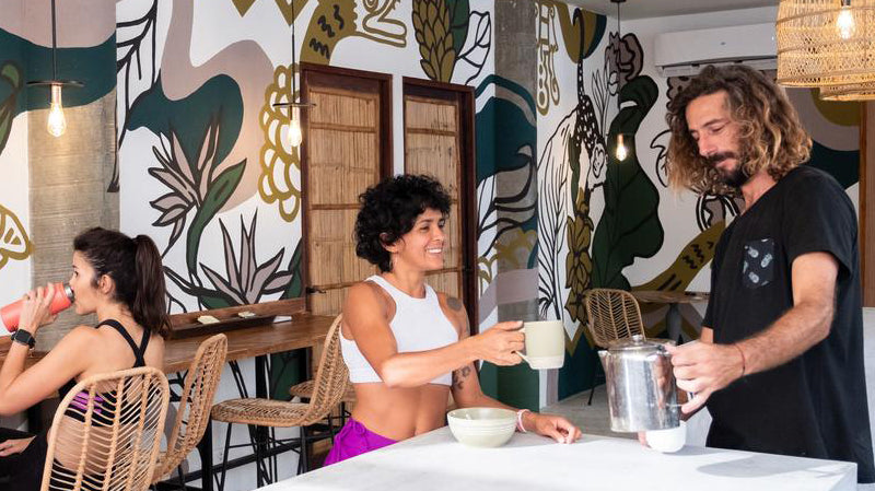 Selina Hostels, a fresh interior design for young people