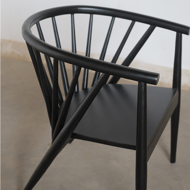 MARILOU Shop Coming Soon - End of September Indigo Black Chair
