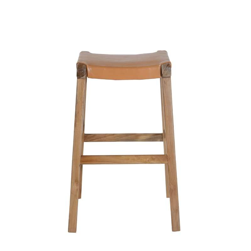 MARILOU Shop Stools Kan Stool Leather